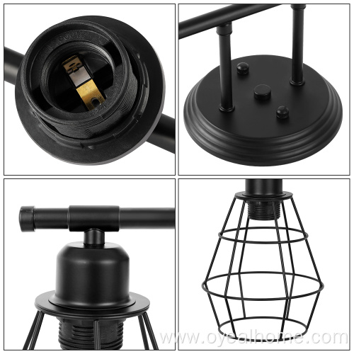 Metal Cage Lampshade Wall Lamp for Bathroom